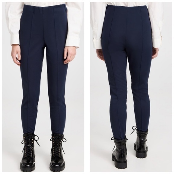 Sweaty Betty NWT XS 4 Off Piste Navy Blue Stirrup Pull on Ski Pants - Picture 2 of 15